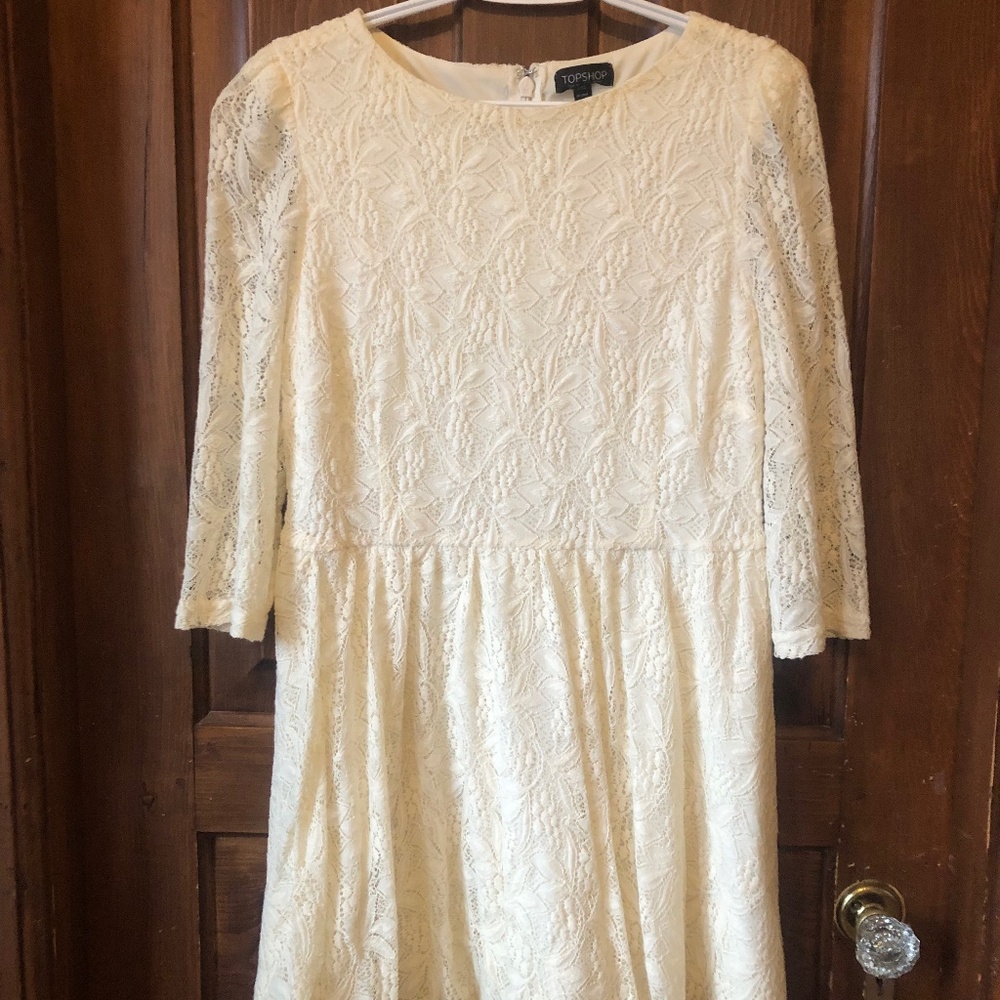 TOPSHOP lace dress